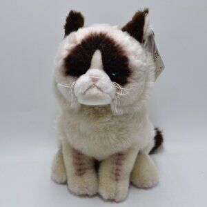 Gund Grumpy Cat Plush 9" Rare Sitting Position 4040133 Stuffed Animal Toy NWT